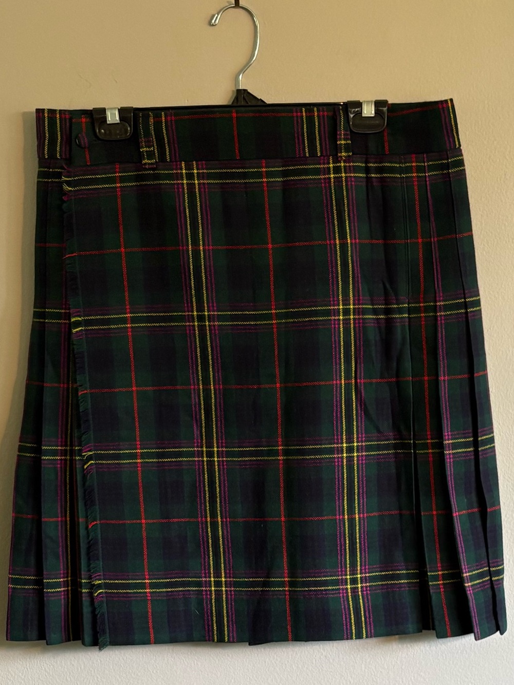 Bonda Made in Canada Kennedy Men’s Tartan Scottish Kilt Size 36 waist